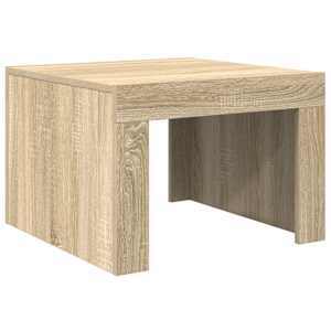 Konferenční stolek dub sonoma 50 x 50 x 35 cm kompozitní dřevo - obrázek 7