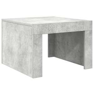 Konferenční stolek betonově šedý 50x50x35 cm kompozitní dřevo - obrázek 2