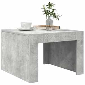 Konferenční stolek betonově šedý 50x50x35 cm kompozitní dřevo - obrázek 4