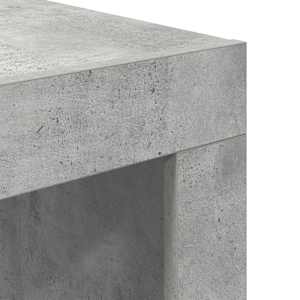 Konferenční stolek betonově šedý 50x50x35 cm kompozitní dřevo - obrázek 8
