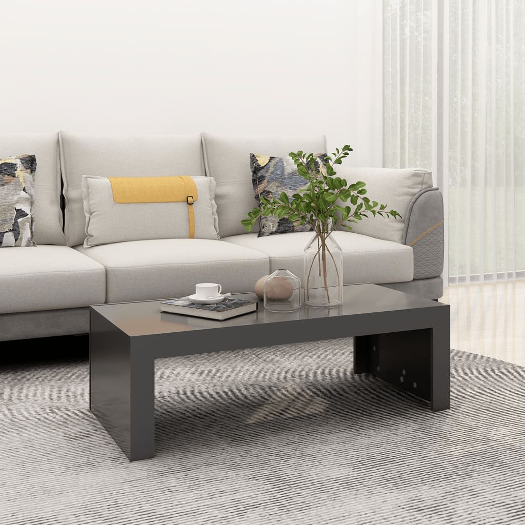 Couchtisch Grau 110x50x35 cm Holzwerkstoff kaufen