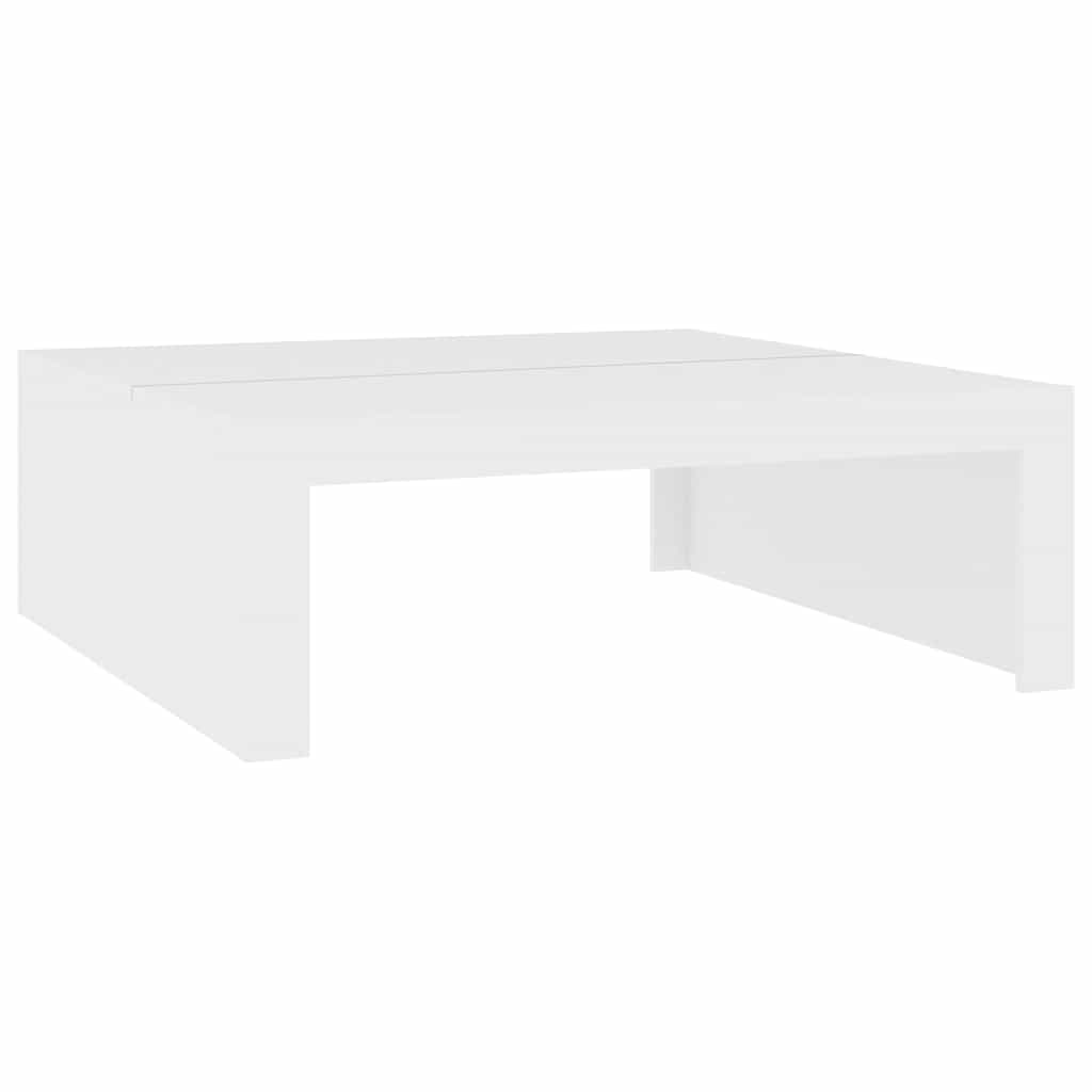 vidaXL Konferenční stolek bílý 100 x 100 x 35 cm kompozitní dřevo