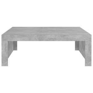 Konferenční stolek betonově šedý 100x100x35 cm kompozitní dřevo - obrázek 5