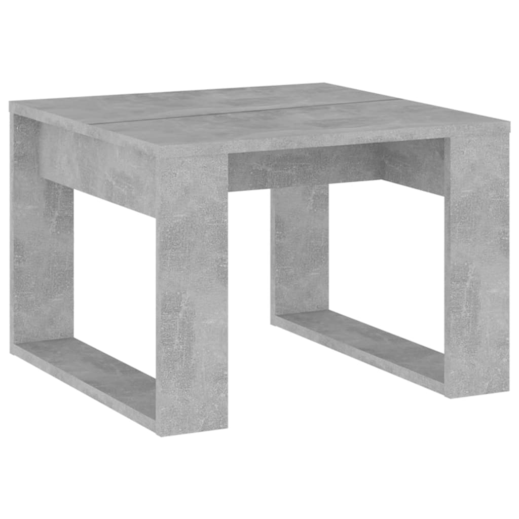 vidaXL Odkládací stolek betonově šedý 50 x 50 x 35 cm kompozitní dřevo