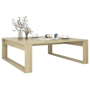 Konferenční stolek dub sonoma 100x100x35 cm kompozitní dřevo - obrázek 6