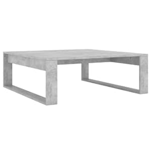 Konferenční stolek betonově šedý 100x100x35 cm kompozitní dřevo - obrázek 2