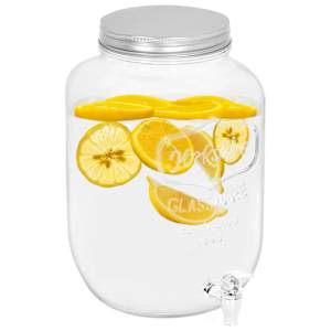 vidaXL Διανεμητές Ποτών 2 τεμ. 8050 ml Γυάλινοι