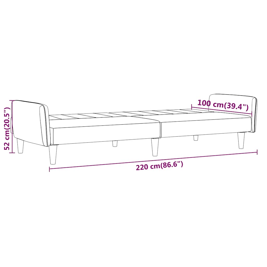 kétszemélyes sárga szövet kanapéágy