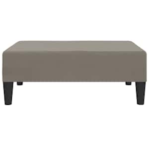 vidaXL Pakoja, &scaron;viesiai pilkos spalvos, 78x56x32cm, aksomas