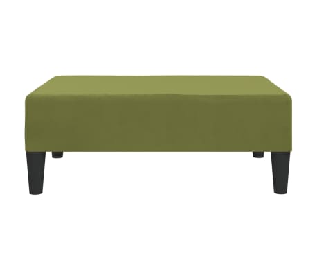 vidaXL Taburet, verde deschis,78x56x32 cm, catifea