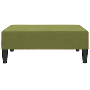 vidaXL Табуретка, светлозелена, 78x56x32 см, кадифе