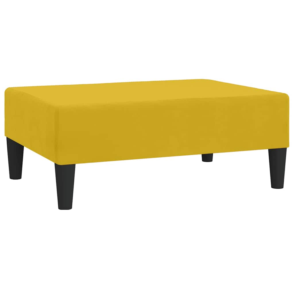 vidaXL Stolček za noge rumen 78x56x32 cm žamet-image-8720286636121