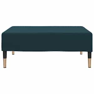 vidaXL Pakoja, mėlynos spalvos, 78x56x32cm, aksomas