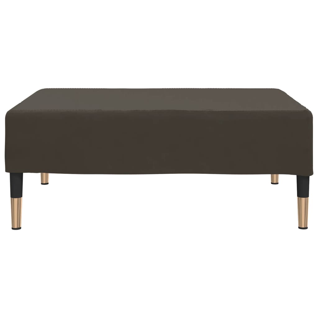 

vidaXL Voetenbank 78x56x32 cm fluweel donkergrijs