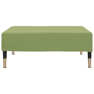 vidaXL Fu&szlig;hocker Hellgr&uuml;n 78x56x32 cm Samt