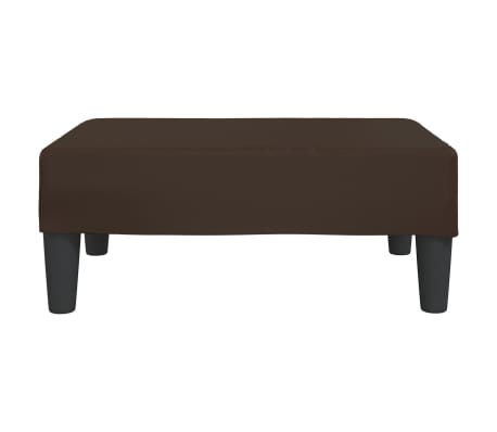 vidaXL Pakoja, rudos spalvos, 78x56x32cm, dirbtinė oda