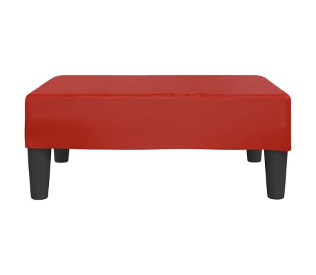 vidaXL Pakoja, raudonojo vyno spalvos, 78x56x32cm, dirbtinė oda