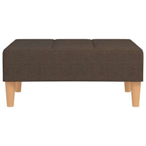 vidaXL Tabure smeđi 78 x 56 x 32 cm od tkanine