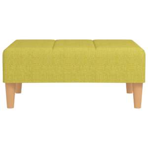 vidaXL Fotpall gr&ouml;n 78x56x32 cm tyg