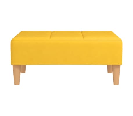 vidaXL jalapink, kollane, 78 x 56 x 32 cm, kangas