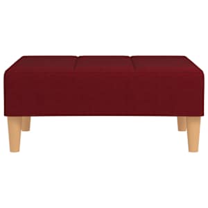 vidaXL Pakoja, raudonojo vyno spalvos, 78x56x32cm, audinys