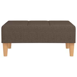 vidaXL Pakoja, taupe spalvos, 78x56x32cm, audinys