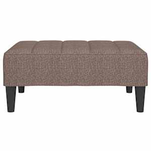 vidaXL Stolček za noge taupe 78x56x32 cm blago