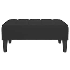vidaXL Υποπόδιο Μαύρο 78 x 56 x 32 εκ. Βελούδινο