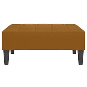 vidaXL Υποπόδιο Καφέ 78 x 56 x 32 εκ. Βελούδινο
