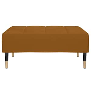 vidaXL Υποπόδιο Καφέ 78 x 56 x 32 εκ. Βελούδινο