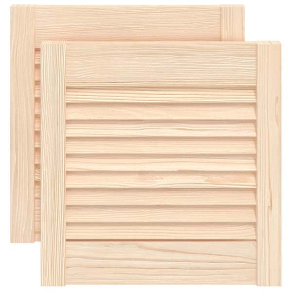 vidaXL kapiuksed, v&otilde;rega disain 2 tk 39,5x39,4 cm m&auml;nnipuit