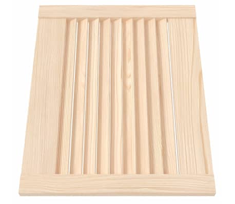 vidaXL Anta con Design a Lamelle 39,5x49,4 cm in Legno di Pino