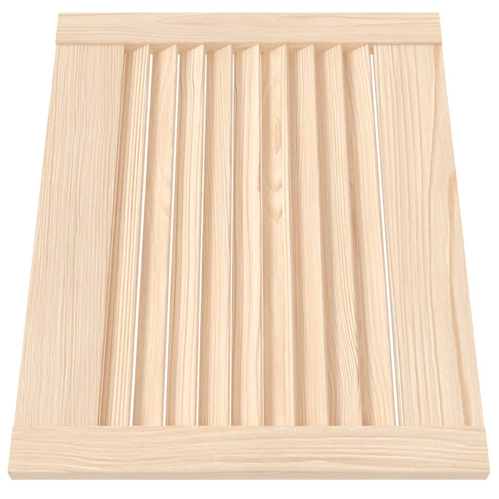 

vidaXL Louvredeuren 2 st 39,5x49,4 cm massief grenenhout