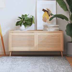 Vrata za omarico z letvicami 2 kosa 39,5x59,4 cm trdna borovina