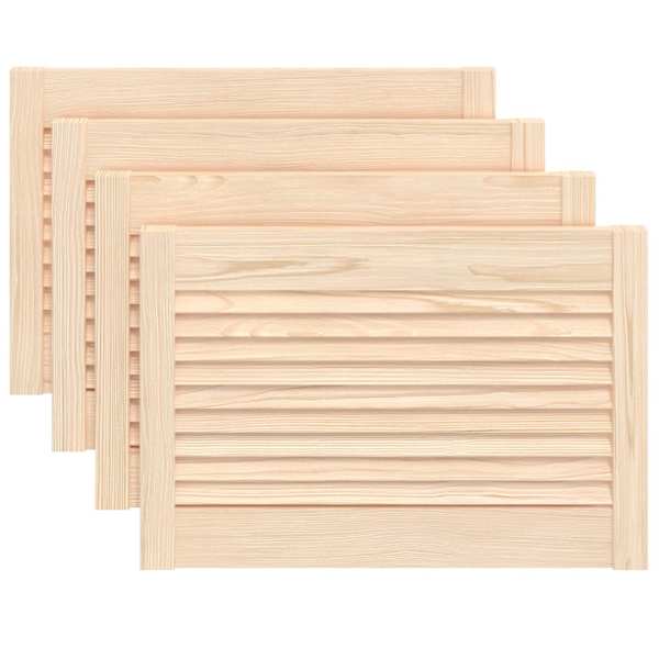 vidaXL kapiuksed, v&otilde;rega disain 4 tk 39,5x59,4 cm m&auml;nnipuit