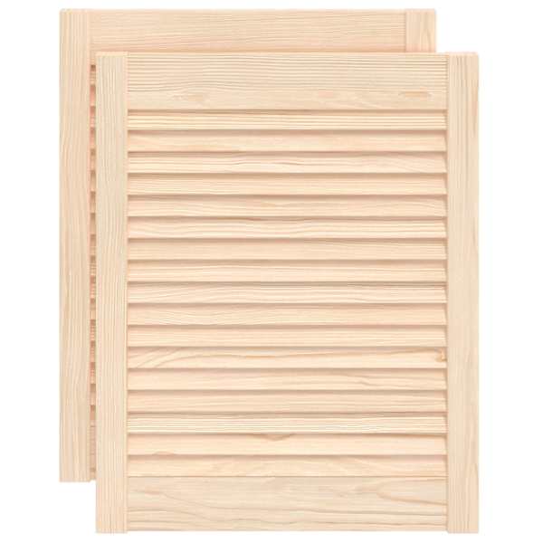 vidaXL kapiuksed, v&otilde;rega disain 2 tk 61,5x49,4 cm m&auml;nnipuit
