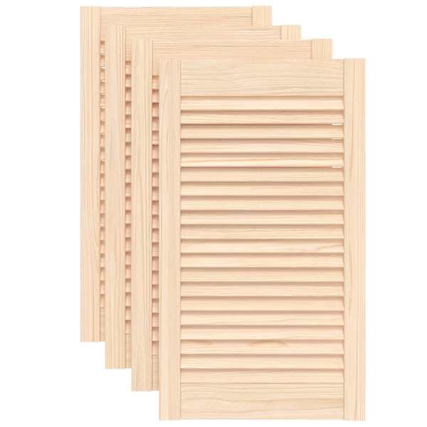 vidaXL kapiuksed, v&otilde;rega disain 4 tk 69x39,4 cm m&auml;nnipuit