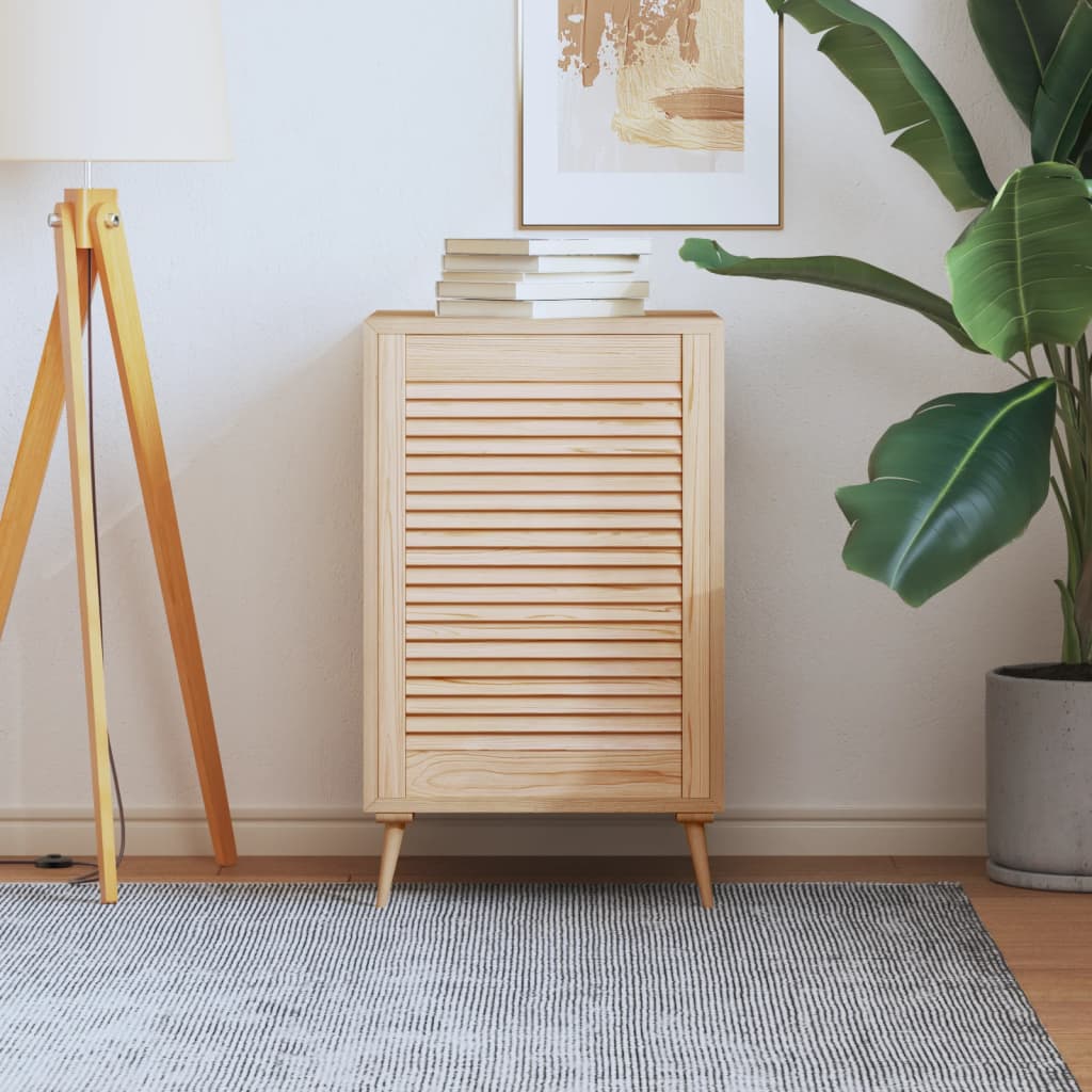 Porte à persiennes Bois de pin massif 69x49,4 cm