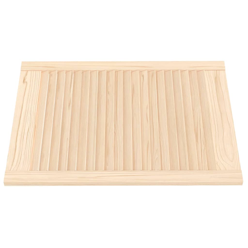 

vidaXL Louvredeuren 2 st 69x49,4 cm massief grenenhout
