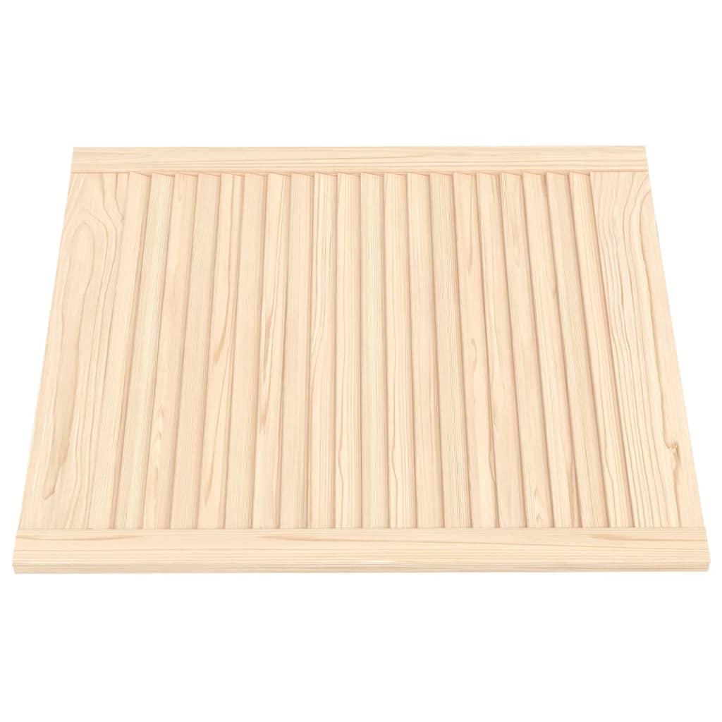 

vidaXL Louvredeuren 2 st 69x59,4 cm massief grenenhout
