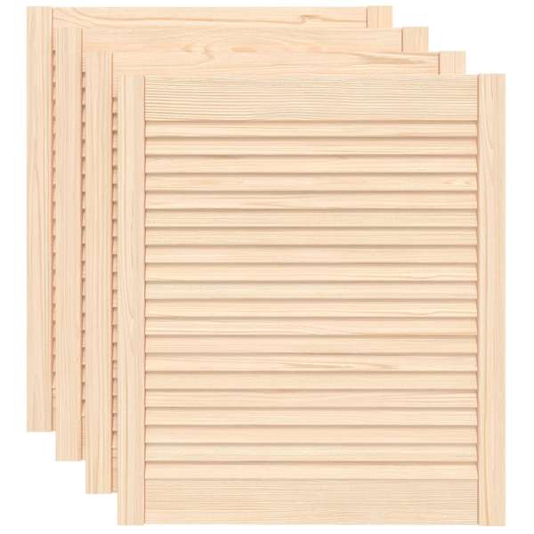 vidaXL kapiuksed, v&otilde;rega disain 4 tk 69x59,4 cm m&auml;nnipuit