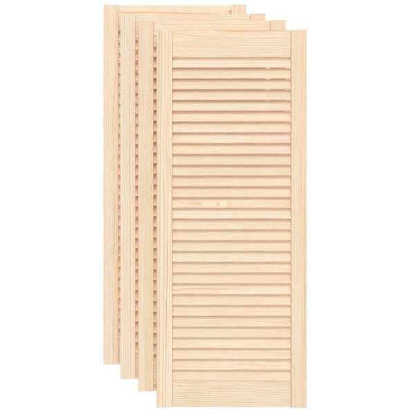 vidaXL kapiuksed, v&otilde;rega disain 4 tk 99,3x39,4 cm m&auml;nnipuit