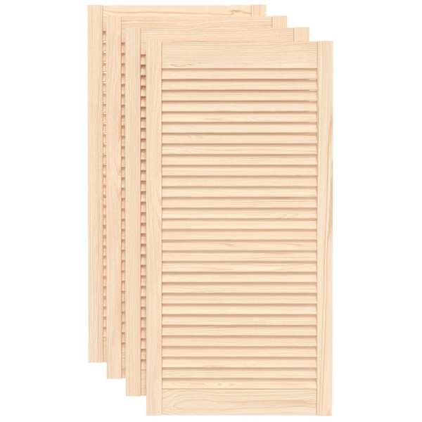 vidaXL kapiuksed, v&otilde;rega disain 4 tk 99,3x49,4 cm m&auml;nnipuit
