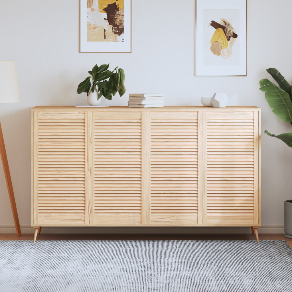 Portes à persiennes 4 pcs Bois de pin massif 99,3x49,4 cm