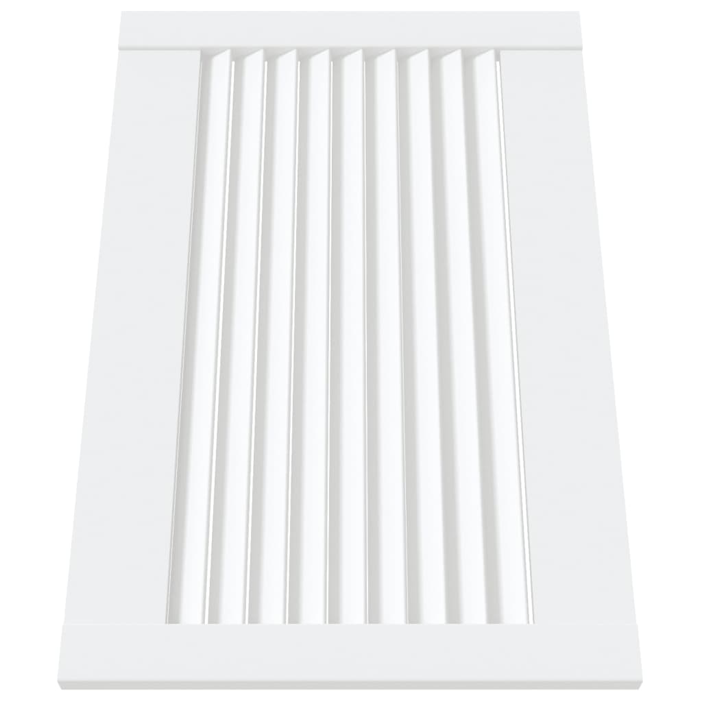 

vidaXL Louvredeuren 4 st 39,5x59,4 cm massief grenenhout wit