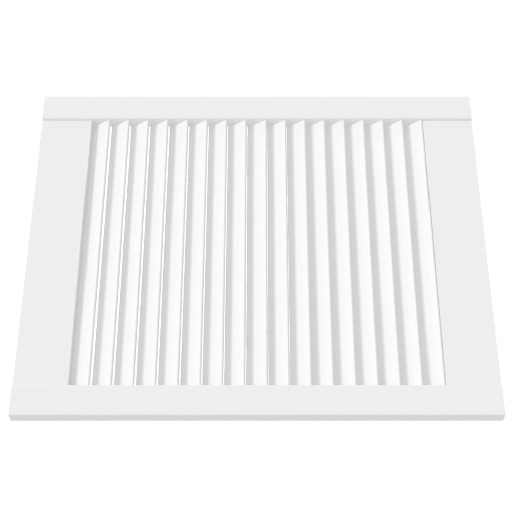 

vidaXL Louvredeuren 4 st 61,5x49,4 cm massief grenenhout wit