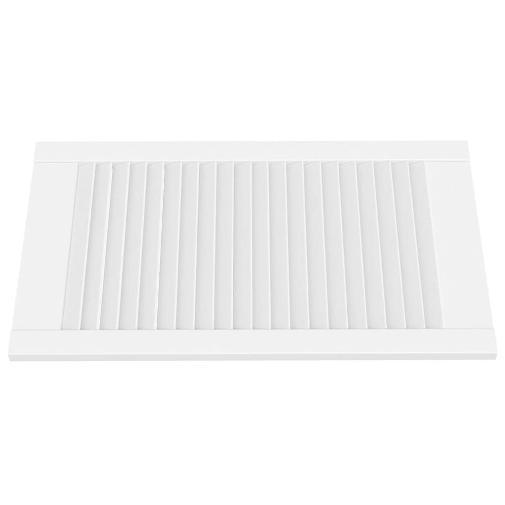 

vidaXL Louvredeuren 4 st 69x39,4 cm massief grenenhout wit