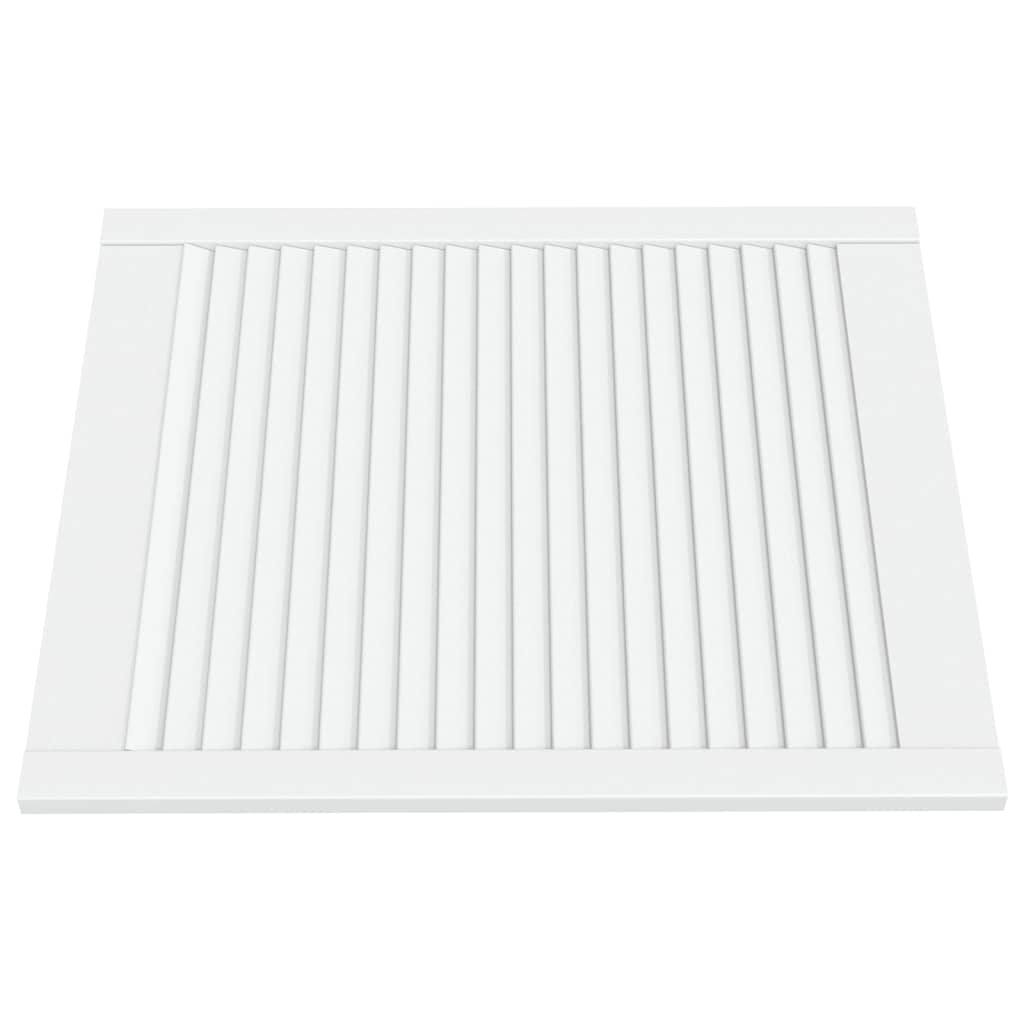 

vidaXL Louvredeuren 4 st 69x59,4 cm massief grenenhout wit