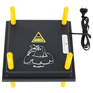 vidaXL W&auml;rmeplatte f&uuml;r K&uuml;ken und Entenk&uuml;ken mit Temperaturregler