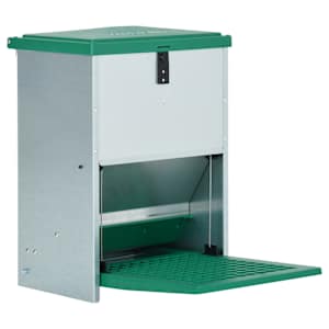 vidaXL automaatne linnutoitja pedaaliga 12 kg